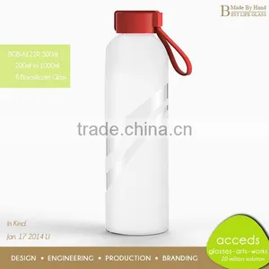 Stylish Juice Bottle Glass Water Bottle Glass Milk Bottle thumbnail-1