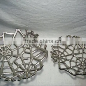 Platters for Snacks,Aluminum Snack Platters,Designer Aluminum Platters for Fruits,Aluminum Platters,Cheap Platters thumbnail-1