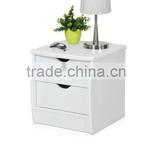2014 Popular White Bedroom Furniture Set,MDF Night Stand thumbnail-2