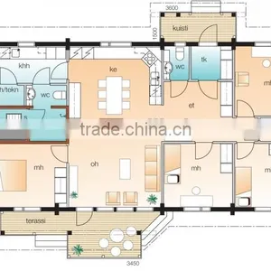 New Design Different Container Wood House /Cheap Wood House Prefabricated thumbnail-2