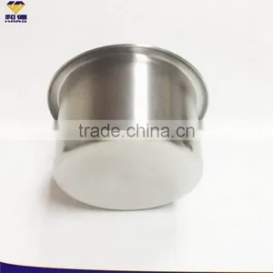 OEM Size Stainless Steel 18/8 Cup Holders, Spun Metal Cup Holders thumbnail-5