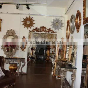 Decorative Round Polyresin Framed Mirror FA-056P-01 thumbnail-4