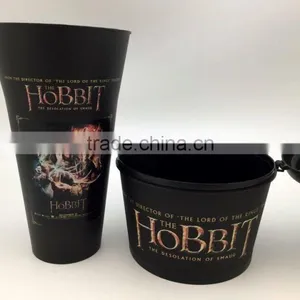 Plastic Popcorn Bucket With Lid thumbnail-1