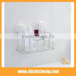 2016 Large Bath Toiletries Holder Suction Wash Supplies Rack thumbnail-1