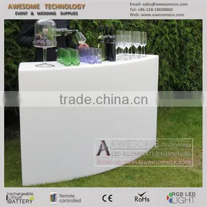 Attractive Trade Show Reception Bar Table With Led Light ( BC140 ) thumbnail-2
