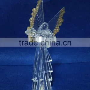 Artificial Plastic PS LED Angels Figurines Decorative thumbnail-3