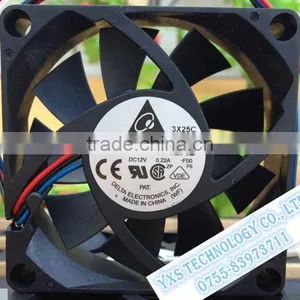 The New Delta DELTA 7020 12V 0.22A Power Ball Bearing Fan AFB0712HD 3 Wire Speed thumbnail-1