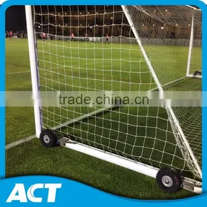 Portable Full Size Football Soccer Goals With Wheels LYM-732A thumbnail-1