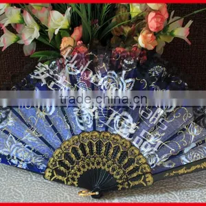 Spanish Plastic Hand Folding Fan thumbnail-4