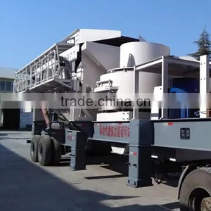 2016 Good Quality Mobile Stone Crusher Plant for Rock Sand thumbnail-1