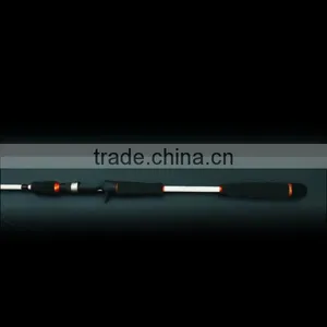 2 Tips Changable Fiberglass Casting Fishing Rod thumbnail-2