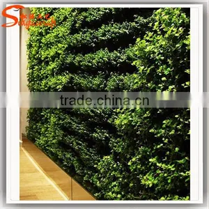Hot Sale Artificial Green Wall Made of Artificial Ivy Fence Artificial Green Leaf Fence for Wall Decoration thumbnail-1