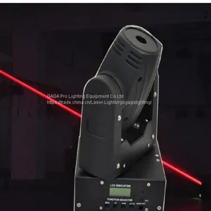 200MW Red Fat-Beam DMX Mini Moving-Head Laser Light thumbnail-1