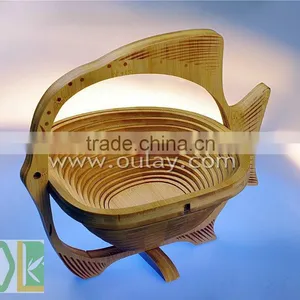 Animal Shape Bamboo Folding Fruit Basket thumbnail-2