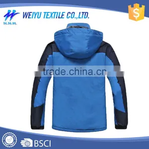 Excellent Quality Custom Blue Mens Ski Jacket With Hoodie thumbnail-3