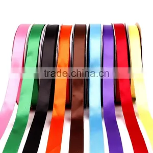 Factory Wholesale Low Price Printed Single Face Satin Ribbon Factory in China thumbnail-1