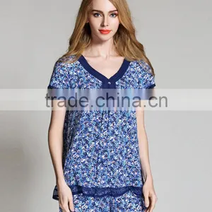 Women /girls Modal Pyjamas,summer Pyjamas,Adult Pajama Suits,pajama Sets,nightwear Pyjama thumbnail-2