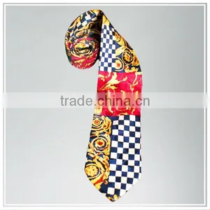 2014 Fashionable Design Digital Printing 100% Silk Tie thumbnail-1
