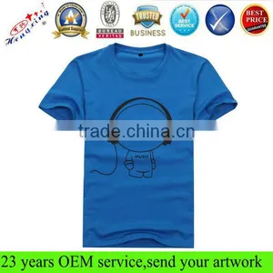 Custom Single Color Cotton Fashion Men Beautiful t Shirt thumbnail-1