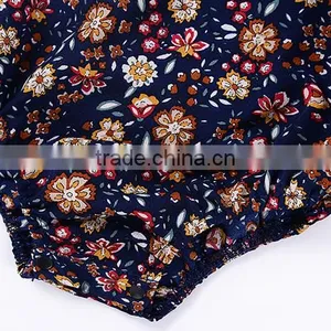 Infant Babies Cotton Tassel Jumpsuits Long Sleeve Floral Romper thumbnail-5