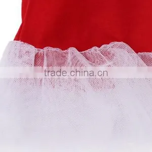 Girls Lovely Short Sleeve Home Frilly Red 2 / 3 Year or 1-6 Years Old Baby Girl Dress thumbnail-6