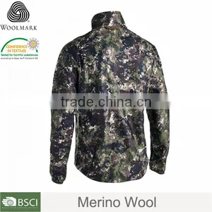 Merino Wool Camo Snow Outdoor Hunting Camo Winter Jacket,waterproof Jacket Hunting Camo thumbnail-2