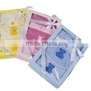 Baby 3pcs Set/baby Wear/baby Garment Set/baby Gift Set/newborn Baby Gift Set thumbnail-1