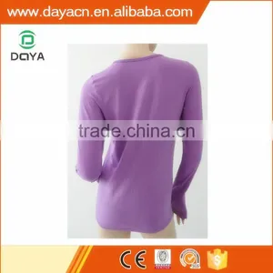 Women's Suitable Soft Long Sleeve T-shirt Seamless Long Sleeve T-shirt thumbnail-2