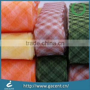 Polyester Checked Trimming Crinoline for Garment Dress thumbnail-4