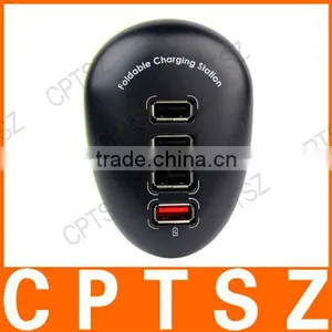 Foldable Universal USB Charging Station for Smartphone thumbnail-1