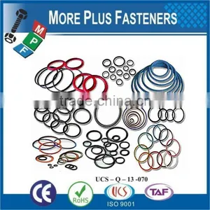 Made in Taiwan High Quality Neoprene EPDM Rubber Black or Colored O Ring thumbnail-3