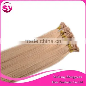 Professional Supply Human Hair Extension, Manufacturers Selling Human Pre-bonded Hair Extension I-tip V-tip U-tip Micro Loop thumbnail-6
