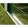 Double Sliding Door 6x4 Metal Pent Shed , Green / White / Wooden Color Steel Garage thumbnail-1