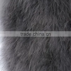 SJ007-01 Hot Sale Hooded Real Feather Clothes for Woman thumbnail-5