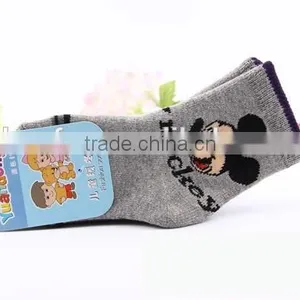 Autumn&winter High Quality 100%cotton Children Terry Thick Socks thumbnail-2