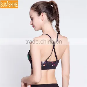 Hot Sales Wholesale OEM Pictures of Girls In Panties Sexy Yoga Bra thumbnail-4