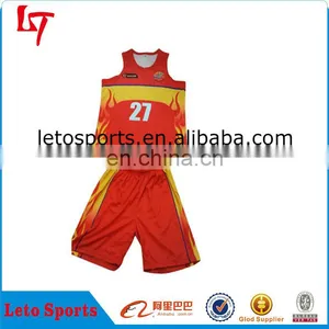 Mesh Fabric Customized College Basketball Jersey thumbnail-2