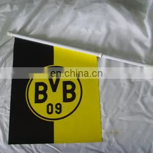 Hot-selling Knitting Polyester Wall Flag Outdoor Flag Promotion Flag Advertising Flag thumbnail-1