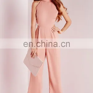 Ladies Wide Leg Jumpsuit Pattern , Jumpsuit Fashion New Design thumbnail-2