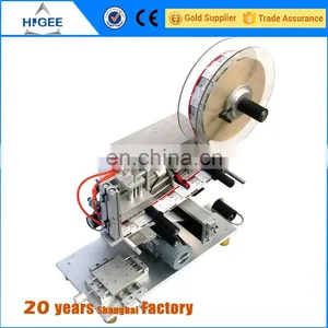 High Quality Fiat Bottle Semi Automation Label Attaching Machine Direct Factory Price thumbnail-3