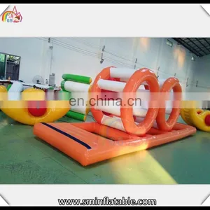 Funny Inflatable Water Roller Games,floating Wheel,lake Inflatables Water Games thumbnail-1