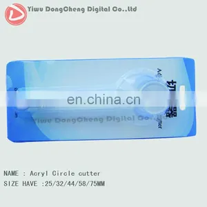 2015 Hotselling Plastic Acrylic Paper Circle Cutter Ones Special for Making 58mm Button Badges thumbnail-4