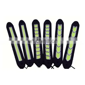 12V Flexible LED Car Daytime Running Lights thumbnail-1