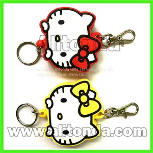 Custom Soft Pvc Cartoon Easy to Pull Buckle Badge Reel for Keys Certificate thumbnail-5