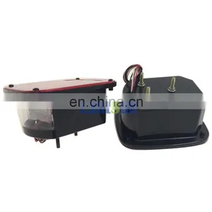 For Jeep TJ Replacement Tail Lights RED LENS w/ Bright Red LED's LED License Plate Lights J204 thumbnail-5