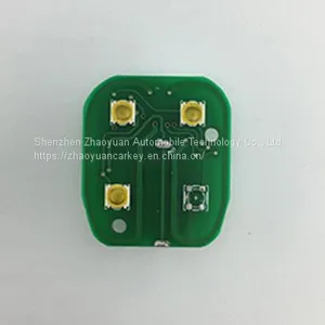 3 Buttons Chevrolet GMC Remote Control 315Mhz KOBUBIBT thumbnail-2