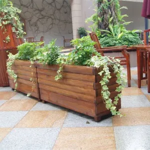 Colorfast Decking Board Plant Pot Environmental Protection Outdoor Flower Boxes thumbnail-1