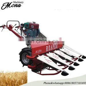 Rice Harvester Cutter Machine/small Wheat Combine Harvester/ Agriculture Machine Rice Reaper thumbnail-3