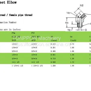 45° Street Elbow 5503 thumbnail-1