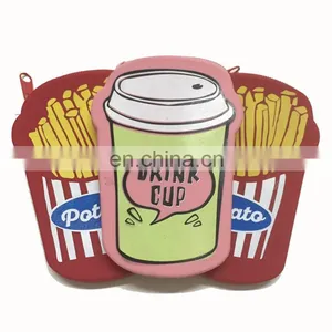 Custom Creative Silicone Wallet Cups Shape Zipper Kids Mini Change Money Bag Cheap Coin Purse thumbnail-6
